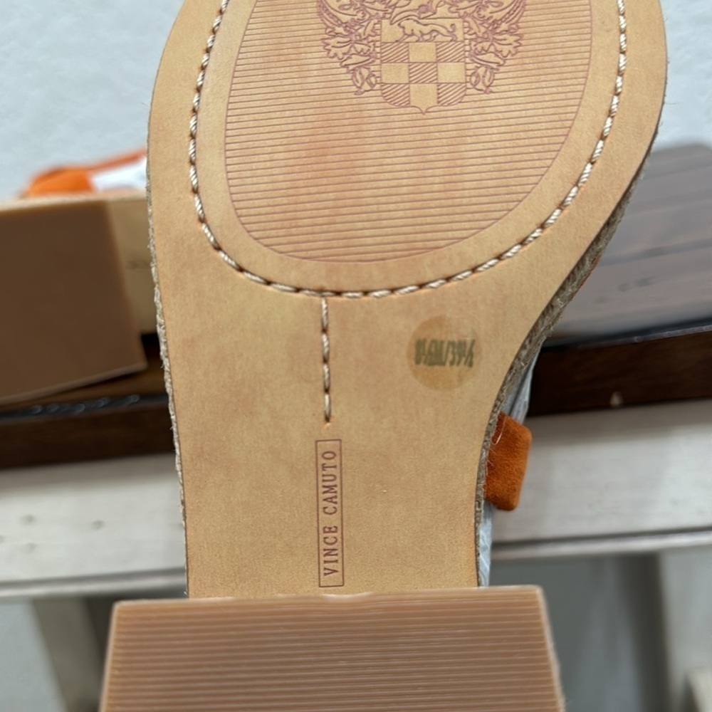 Vince Camuto Roreka Lace Up Espadrille Size 8.5 - Picture 8 of 8